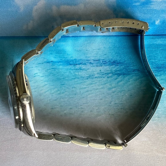 Rolex Ref 16030 Automatic 36mm Datejust White Buckley Dial Quickset Watch - Picture 4 of 7